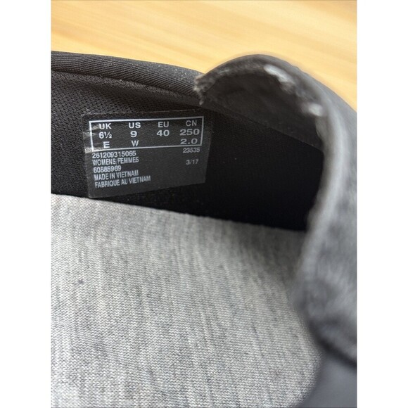 Clarks Women's Cloudsteppers Sillian Paz Slip-On Flats 9W Black Nubuck Comfort - Picture 8 of 9